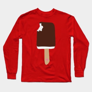 Chocolate Melt Ice Cream Long Sleeve T-Shirt